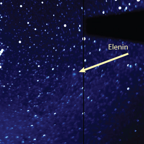 Cometa Elenin el 1 de agosto - imagen del satélite STEREO B