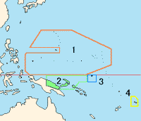 Lokacija Južnotihooceanskog mandata