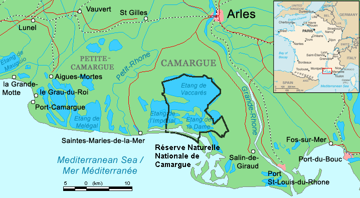 carte de camargue