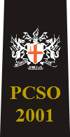 Примеры погон PCSO в полиции лондонского Сити