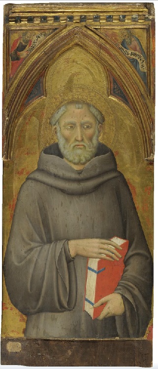 Luca di Tomm&#232; (ca 1330-89): Den hellige Johannes Gualbertus 