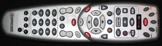 comcast remote control