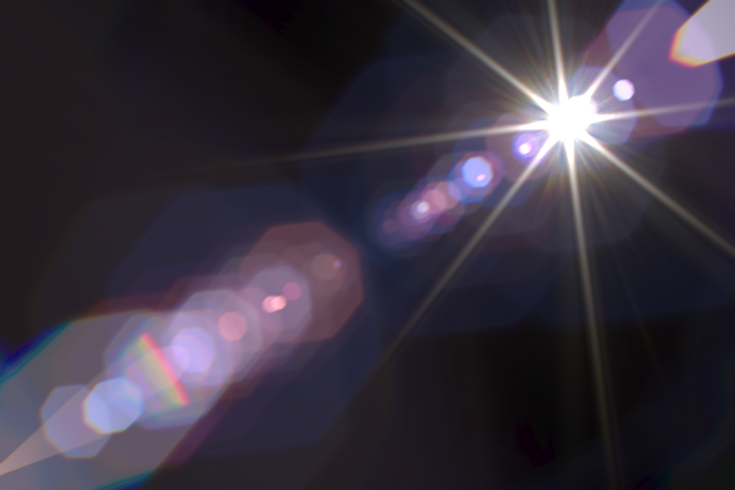 High quality_lens_flare_rendering
