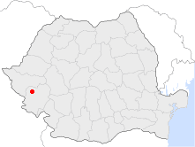 Location of Bocșa