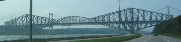 The Quebec Bridge is of the general structure demonstrated above.