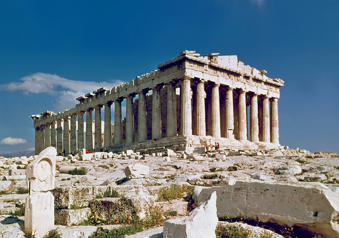 ग्रीसमधील मूळ पार्थेनॉन मंदिर