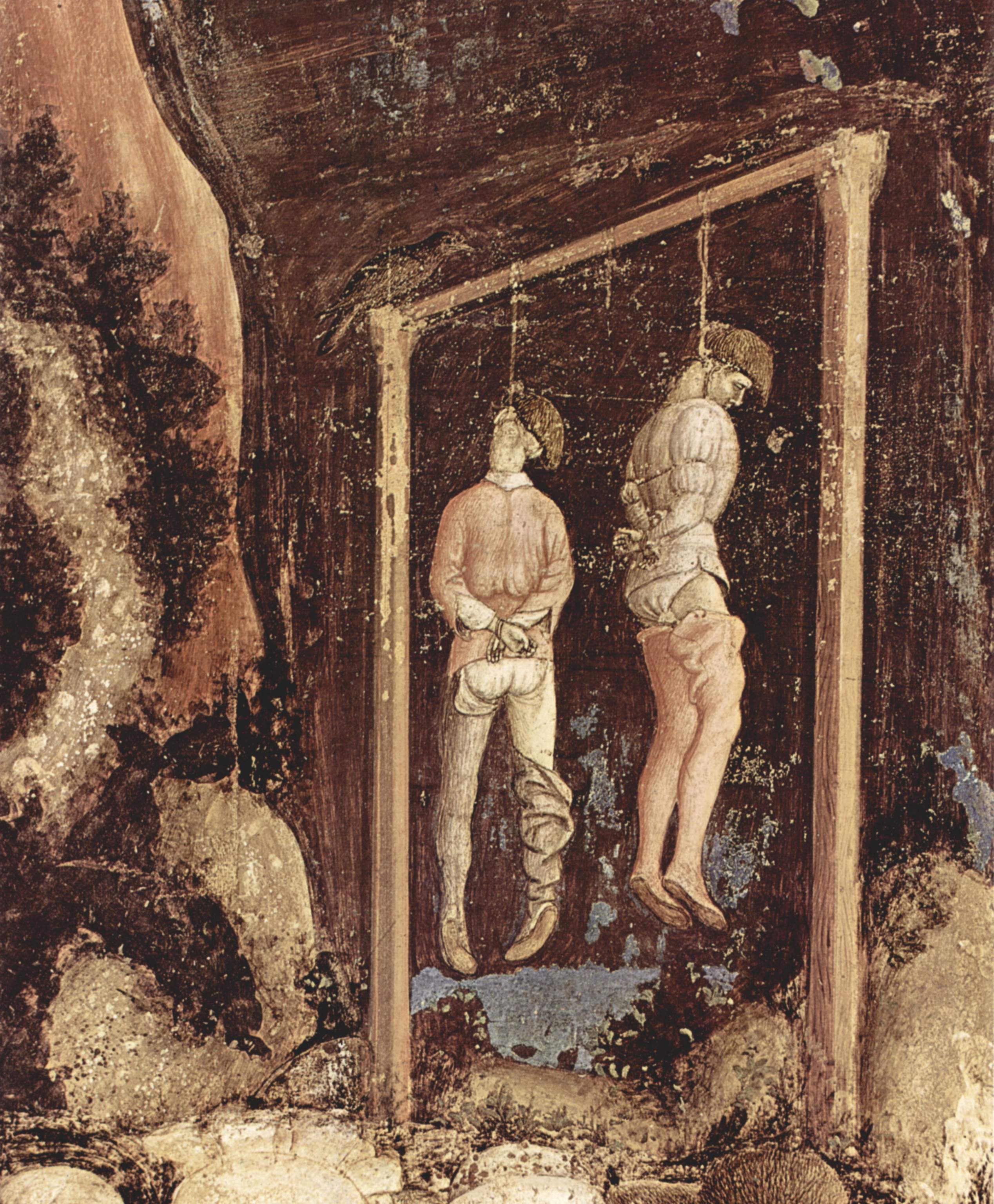Αποτέλεσμα εικόνας για hanged men painting