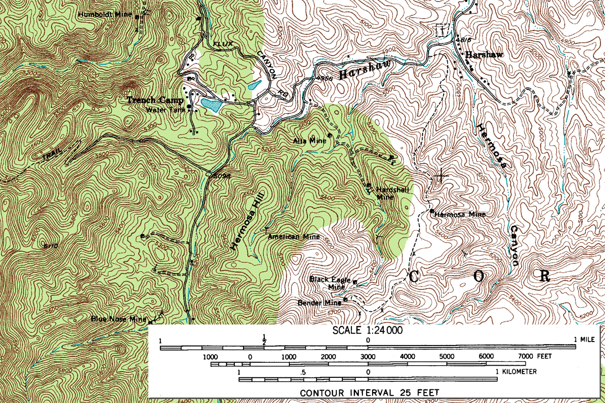 Free Topographic Map Of Oklahoma