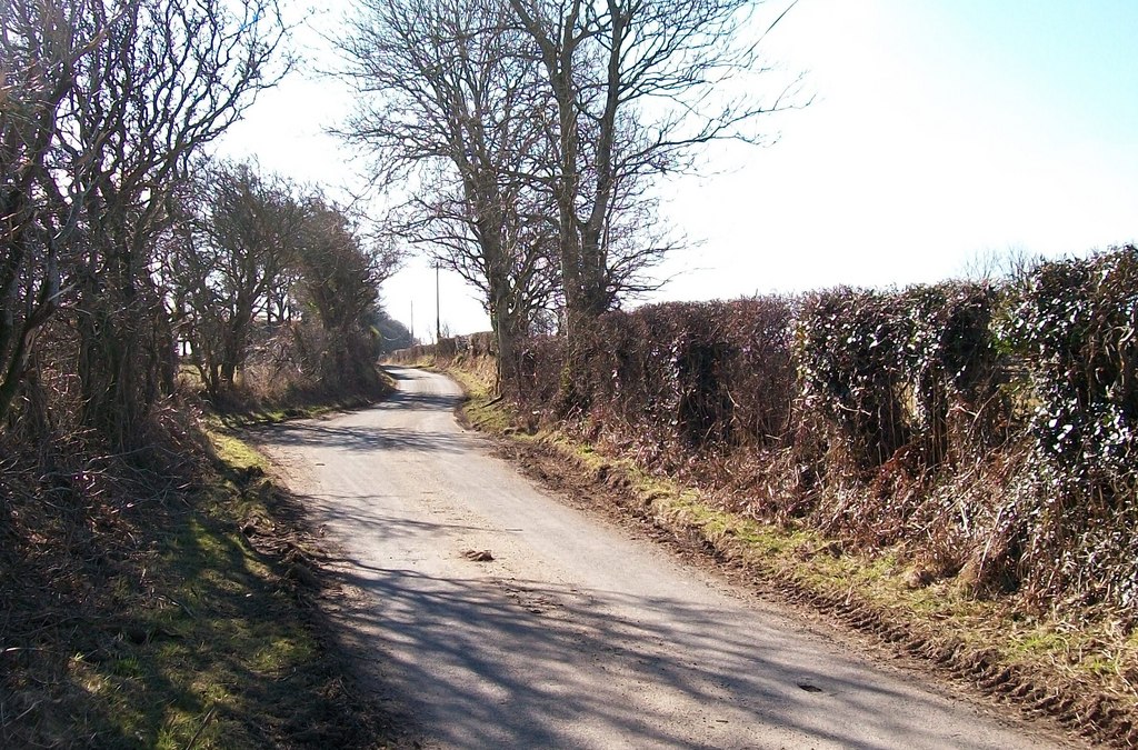 Road south towards Llecheiddior-Ganol - geograph.org.uk - 1761535.jpg