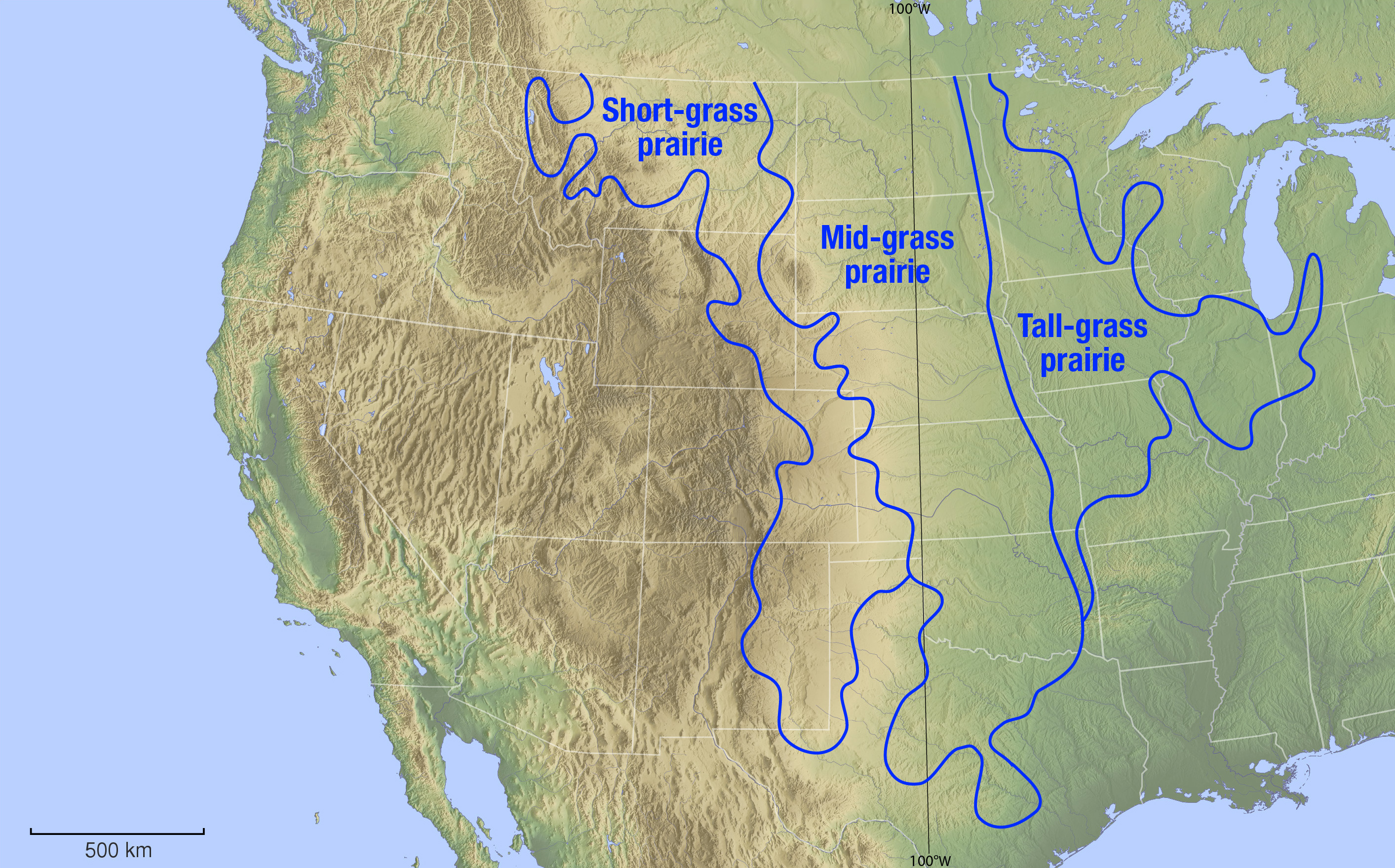 Grasslands of the Great Plains U.S.