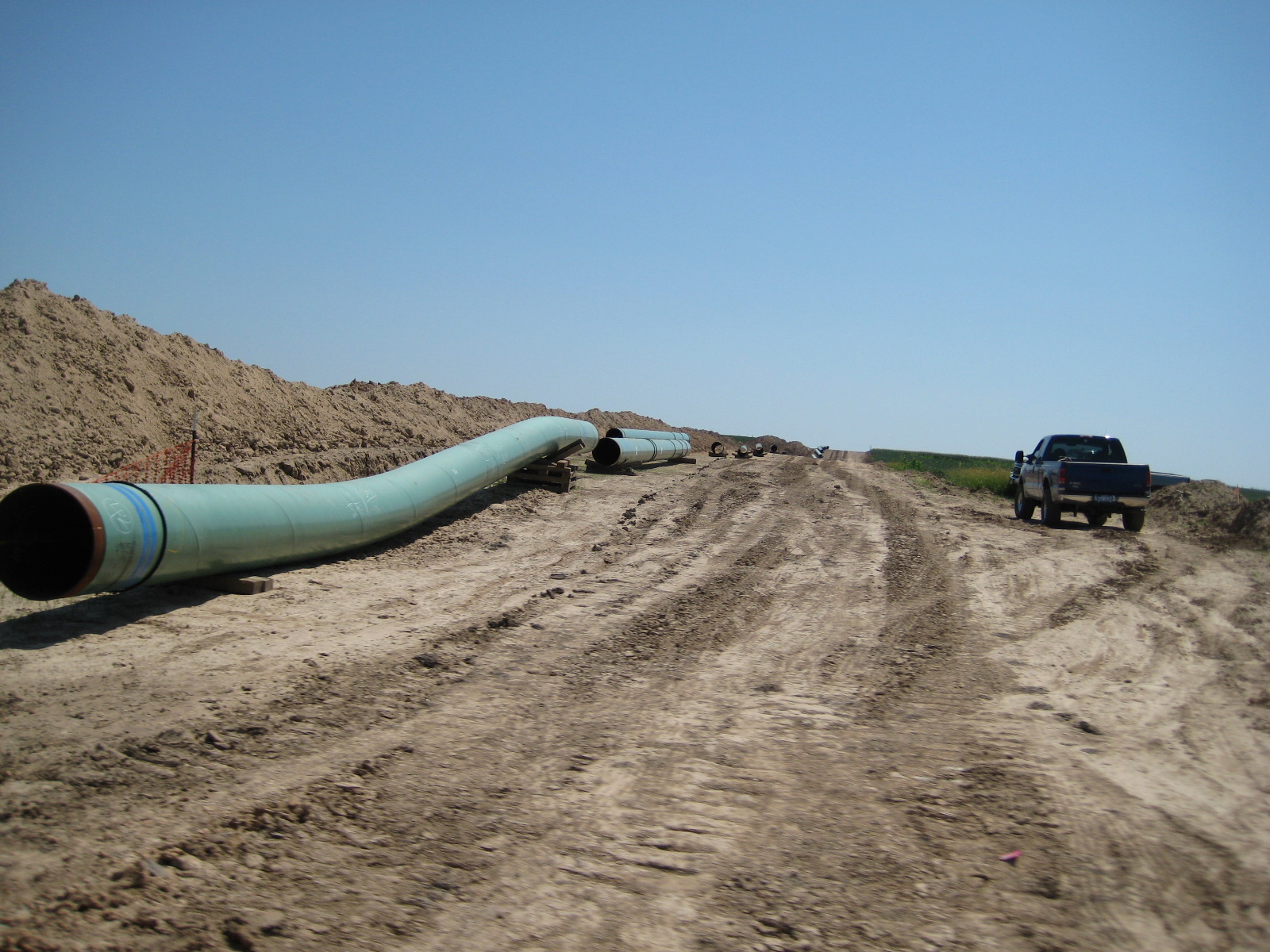 Pipes For Keystone Pipeline In 2009