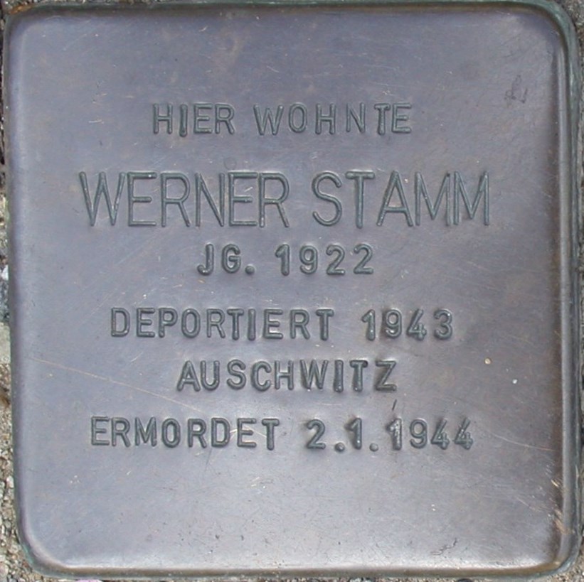 Stolperstein Stamm, Werner.JPG