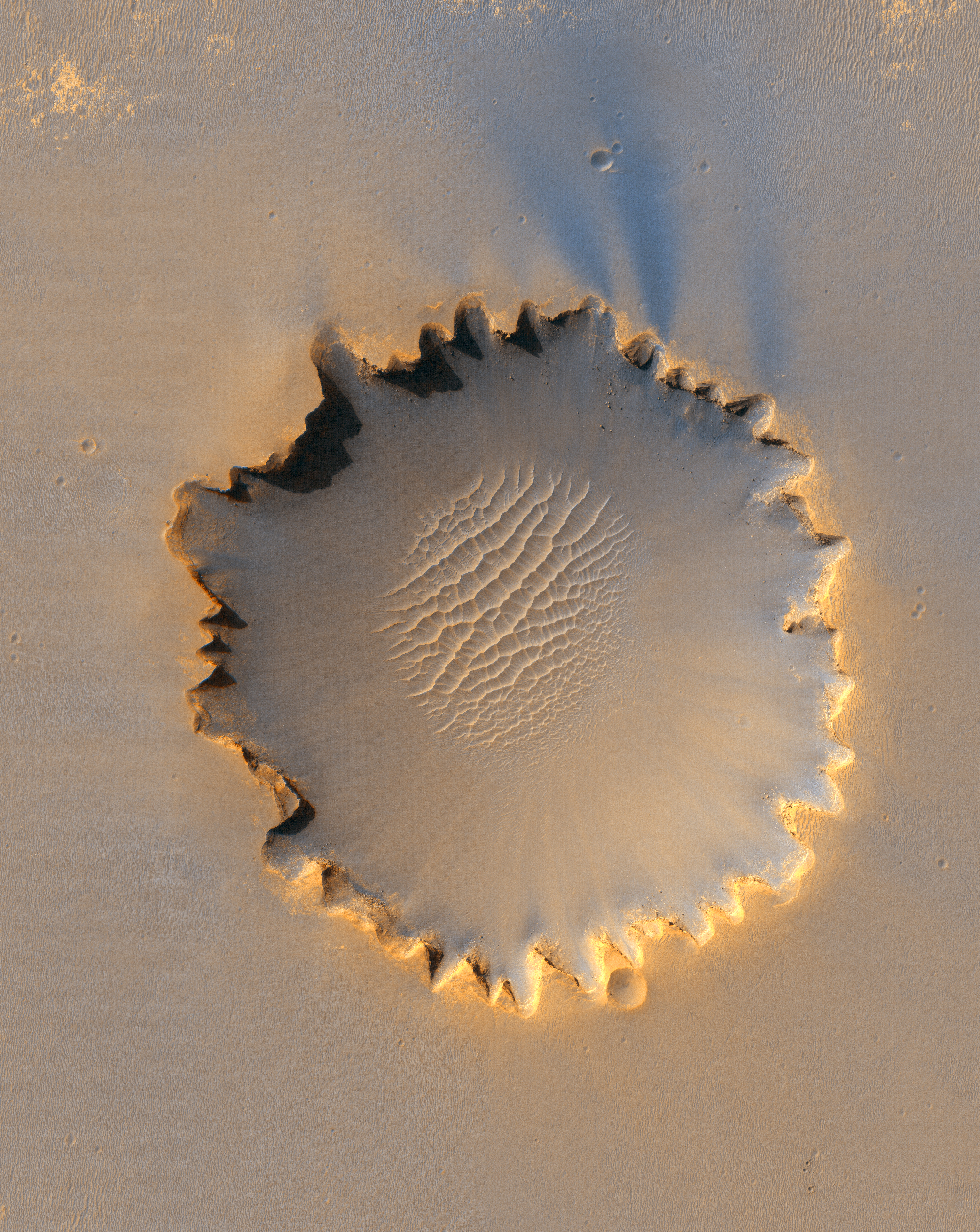 Crater Victoria en Marte