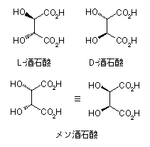 3種の酒石酸