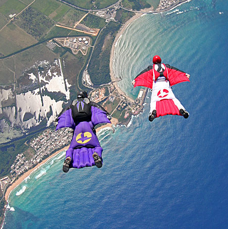 Wingsuits in flight