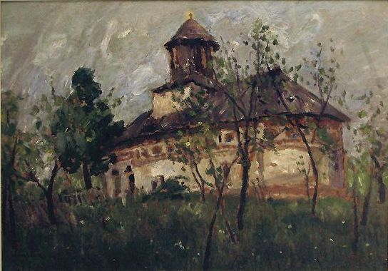 File:Stefan Luchian - Biserica la sat.jpg
