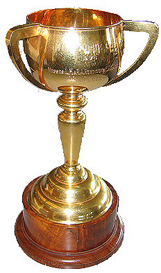 The 1976 cup that was won by Van Der Hum.
