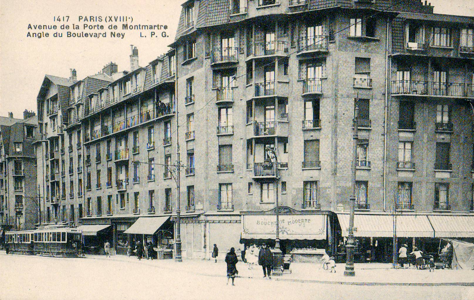 http://upload.wikimedia.org/wikipedia/commons/e/e1/LPG_1417_-_PARIS_(XVIII)_-_Avenue_de_la_Porte_de_Montmartre_-_Angle_du_Boulevard_Ney.JPG