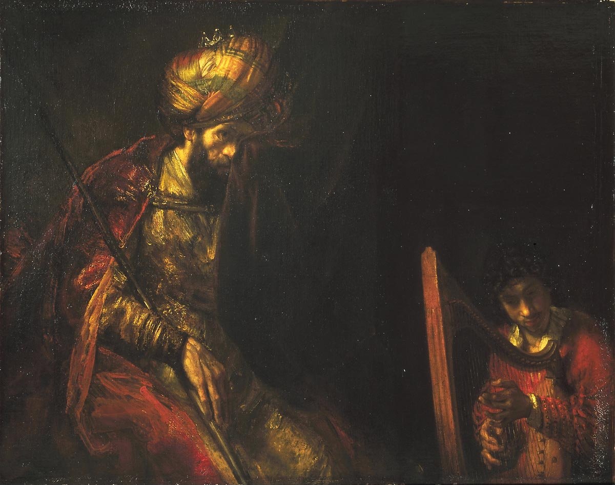 Rembrandt: Saul and David.