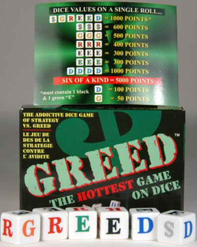 Greed Dice Game