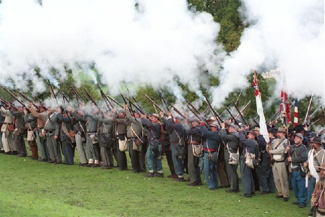 civil war reenactment piece