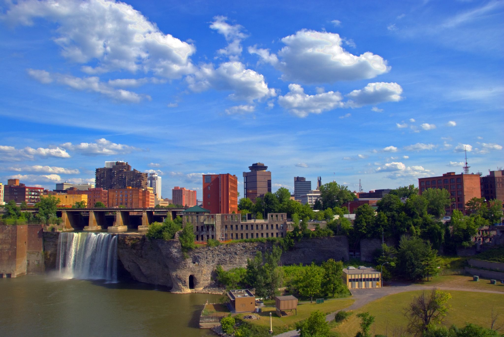 ファイルRochesterNY HighFallsPark.jpg Wikipedia