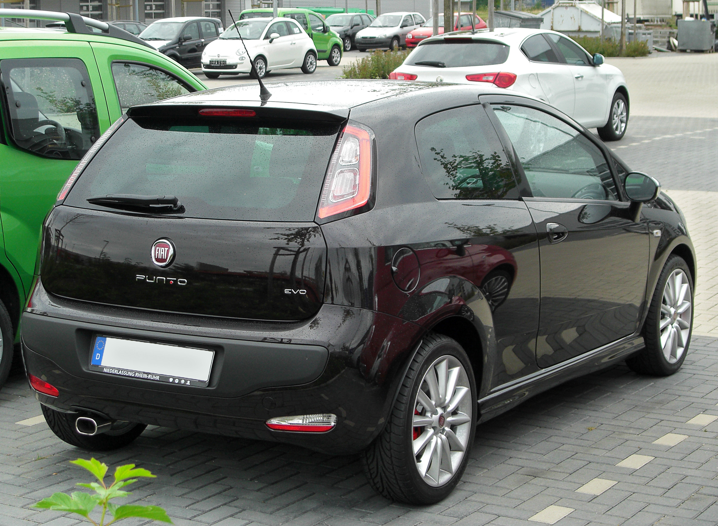 Paraurti posteriore ford fiesta anteriore