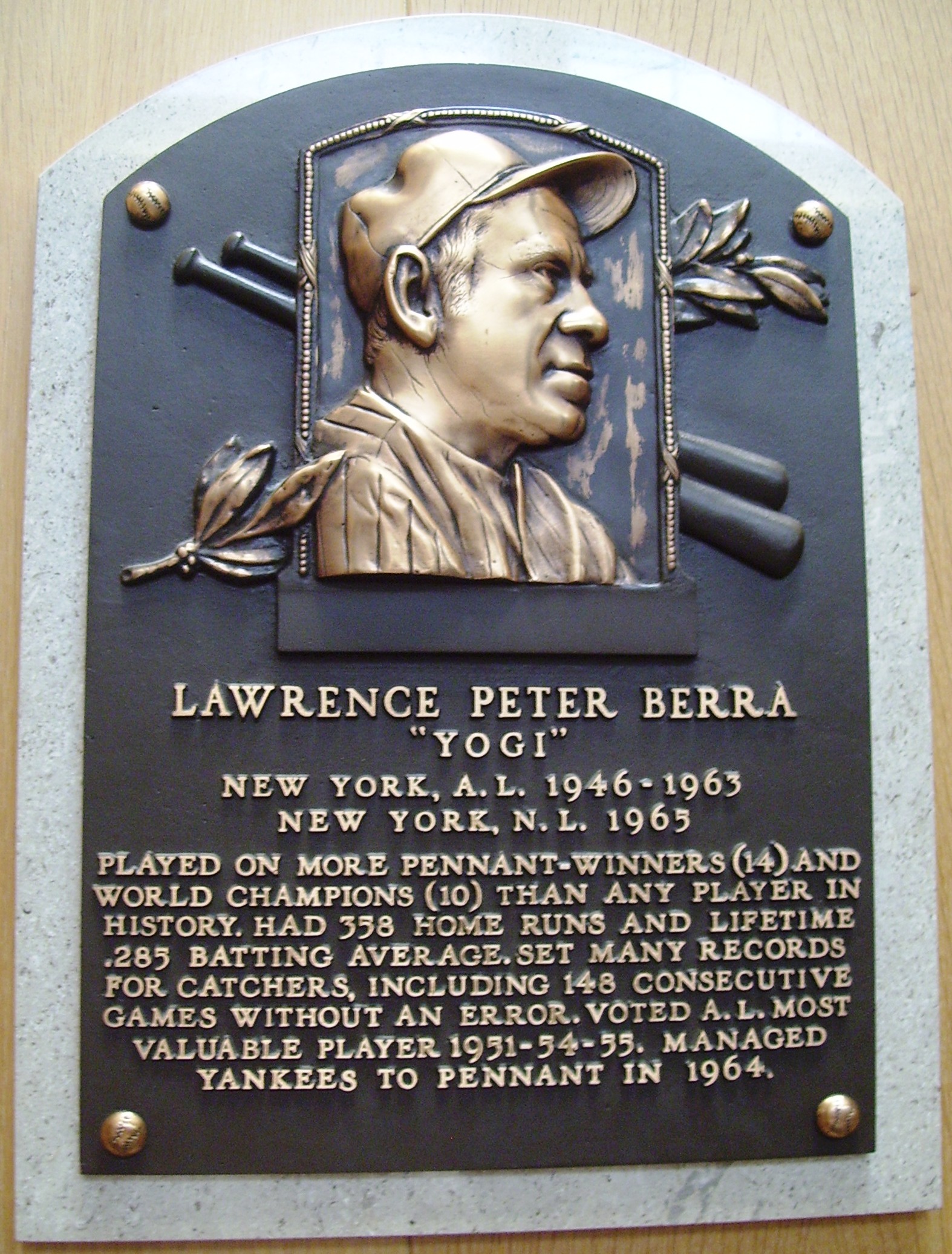 Foto van Yogi Berra