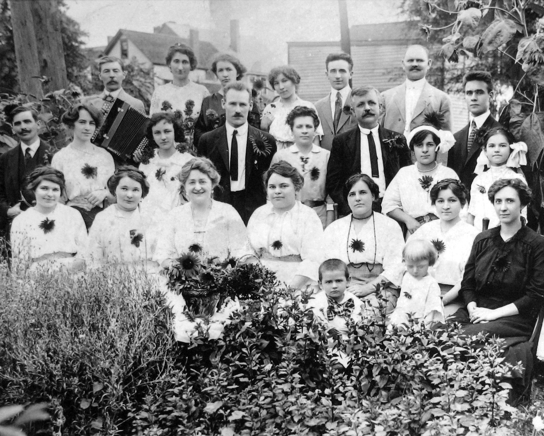 Hungarian Immigrants in Cleveland 1913 - wikimedia