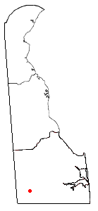 Location of Laurel, Delaware