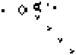 A Glider Gun from Conway's Game of Life