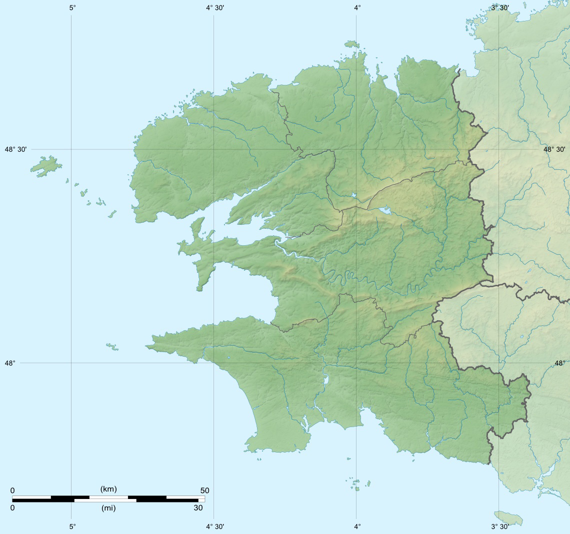 Communes limitrophes de Morlaix.