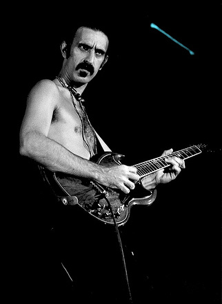 English: Frank Zappa, © 1977 Mark Estabrook. 1...