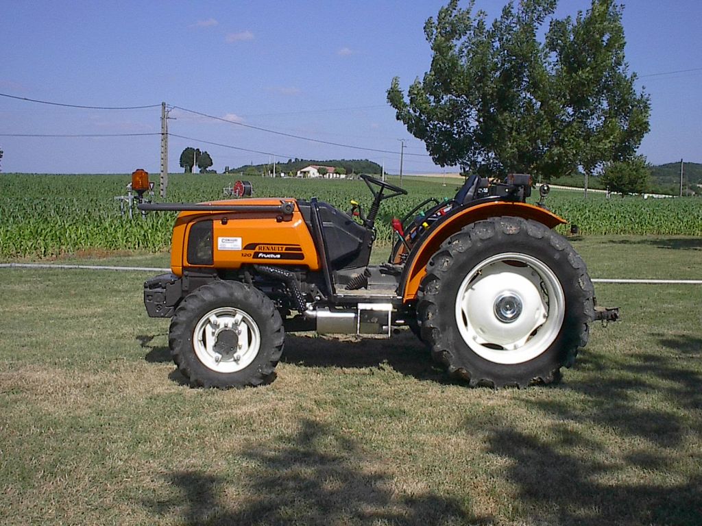 Side View Tractor