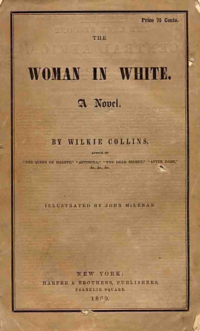 Front Cover for 'The Woman in White'