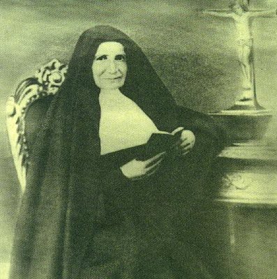 Den salige Anna Maria Janer Anglarill, portrett kort før hennes død