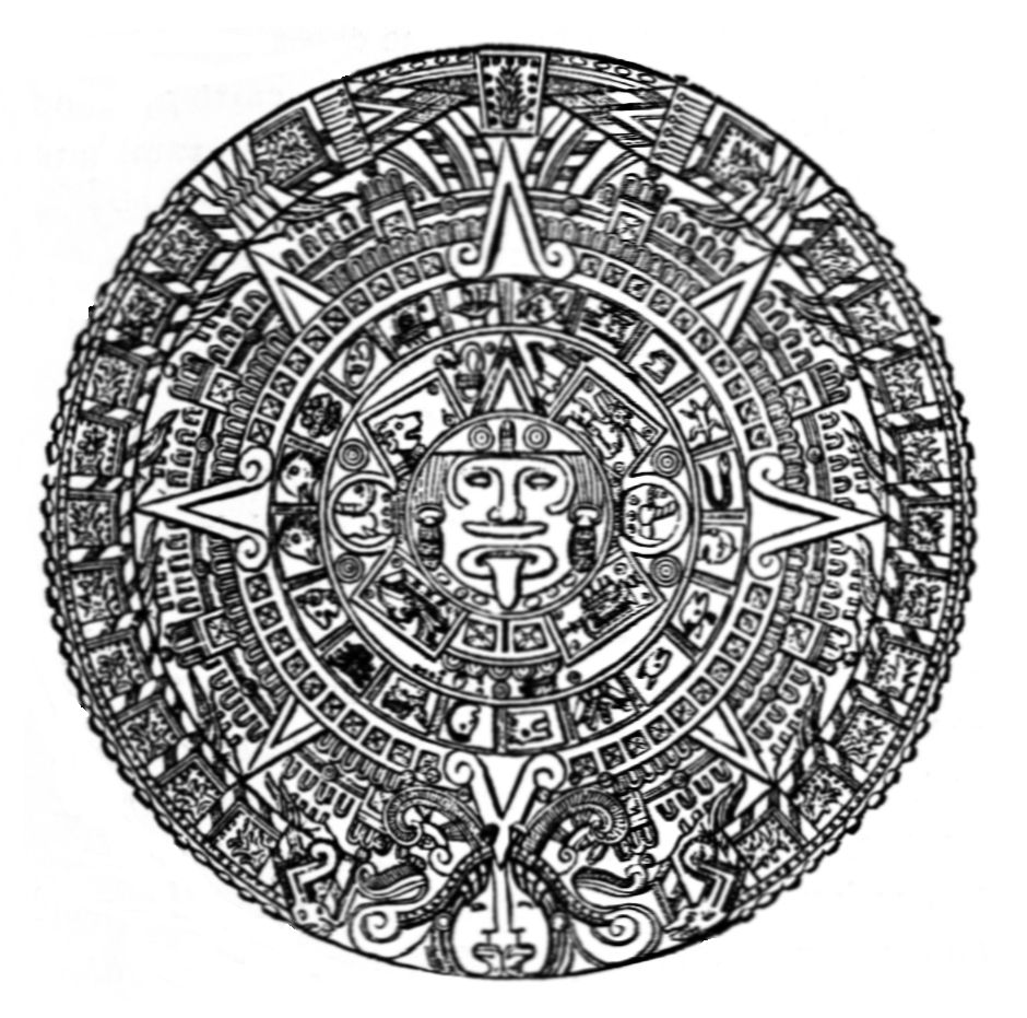 File:ASOM D069 Aztec calendar stone jpg