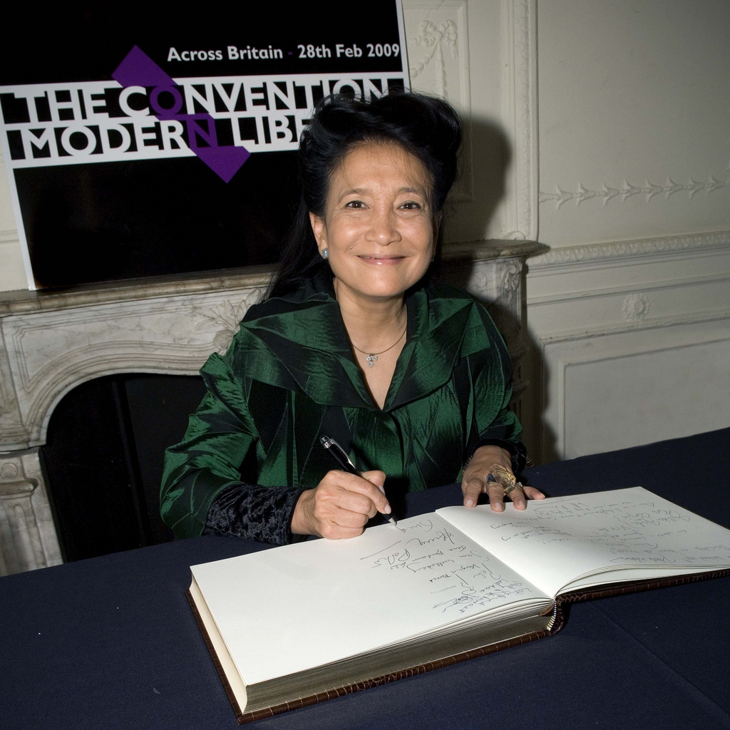Jung Chang in London January 2010. Photo by Guy Aitchison via Wikimedia Commons