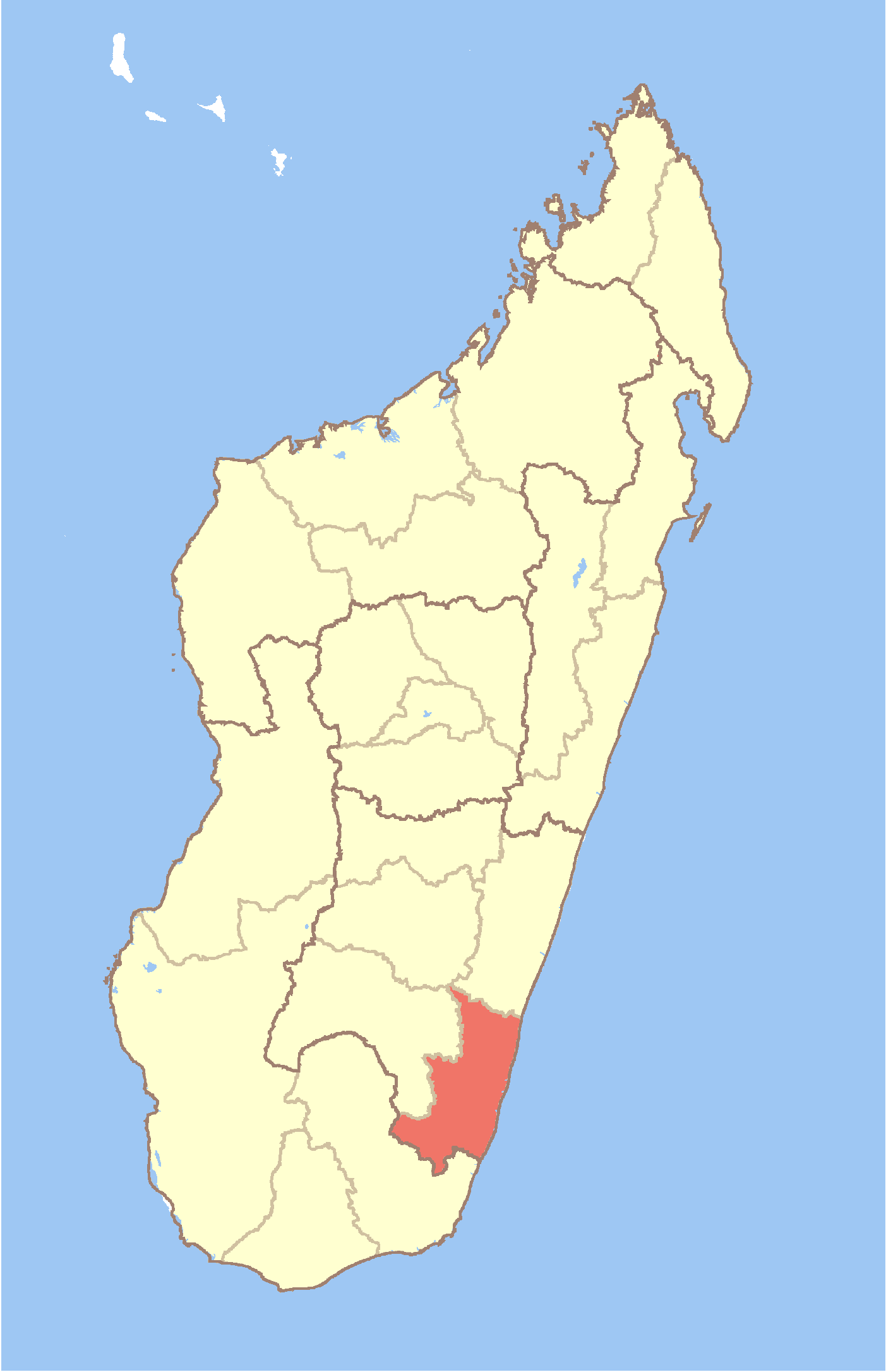 Atsimo Atsinanana Region of Madagascar