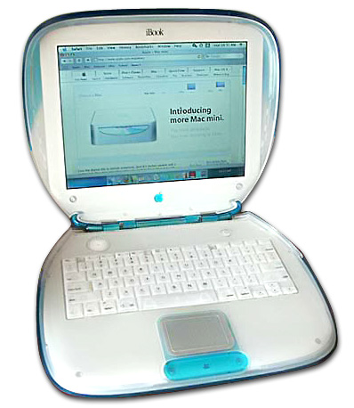 Apple Ibook Laptop on This Was The Orginal Clamshell Style Ibook  But Not Really