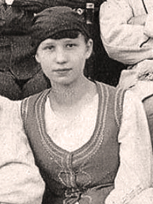 Вера Тарасік, 1918 г.