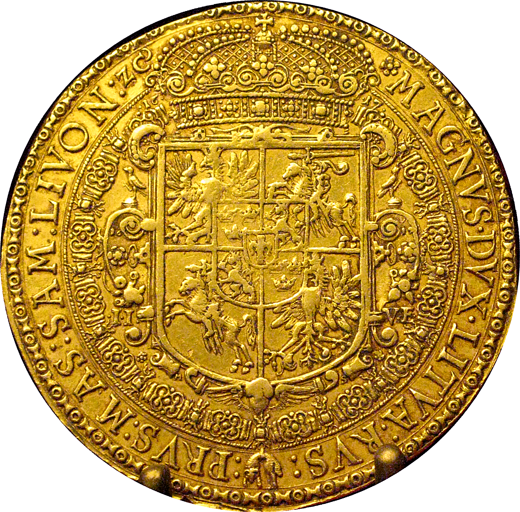 15 ducats of Sigismund III Vasa from 1617. 