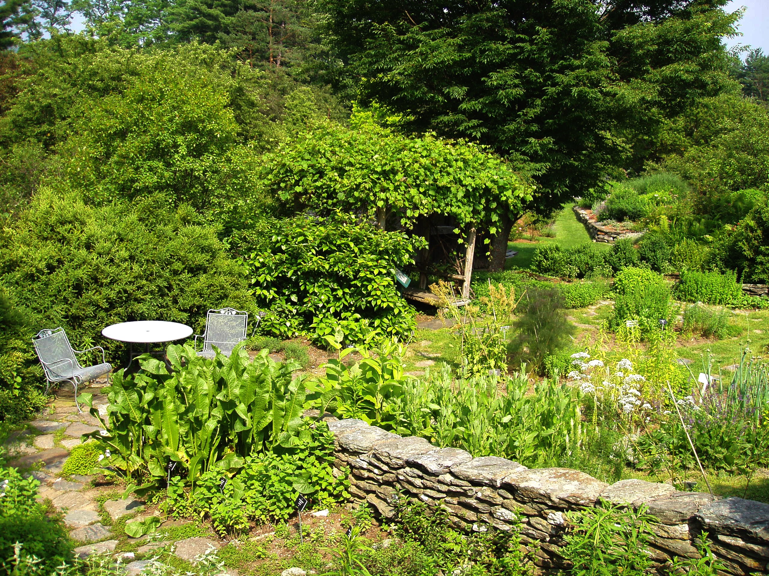 Description Berkshire Botanical Garden herb garden.JPG