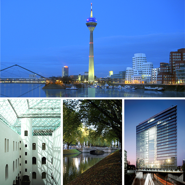 Dusseldorf - the capital of the federal state of North Rhine - Westphalia state government and residence of district Dusseldorf.