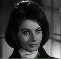 Cropped screenshot of Sophia Loren from the fi...