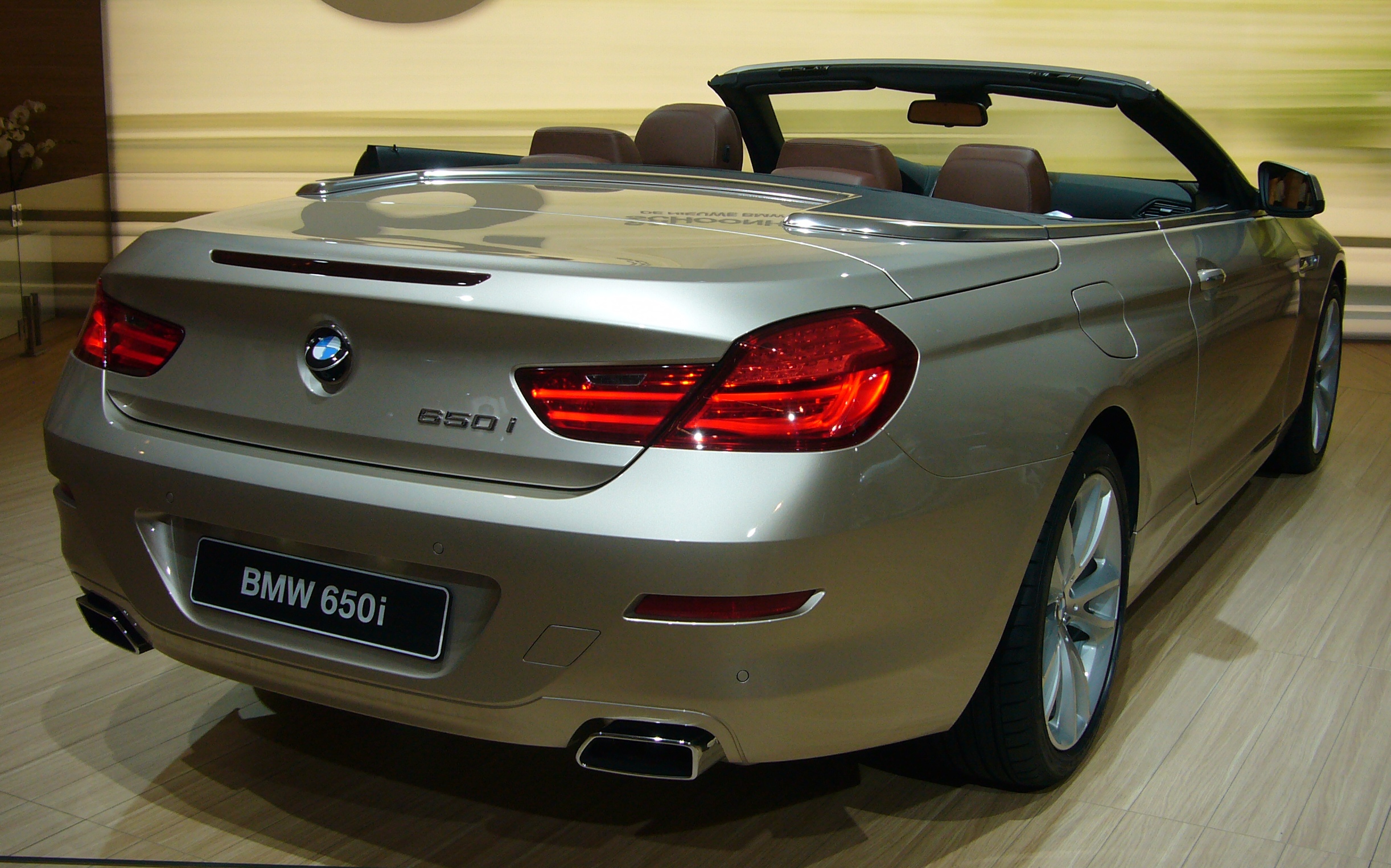  650i Convertible on File Bmw 6 Series Convertible  Rear  Jpg   Wikipedia  The Free