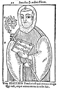 Йоахим Флорський, гравюра XV століття