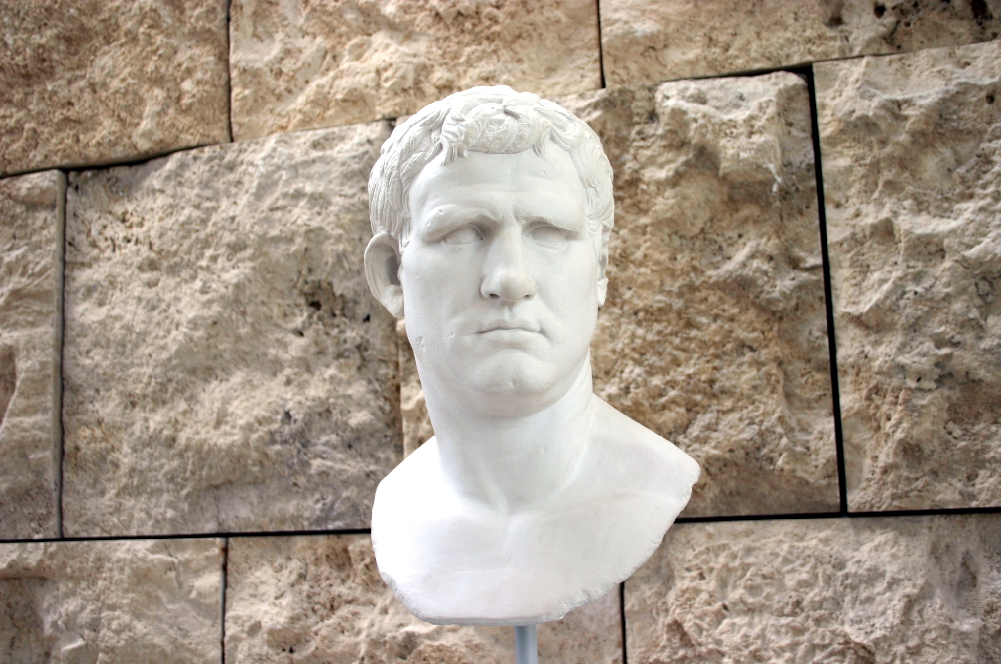 Marco Vipsanio Agripa, promotor de la construcción del teatro Romano de Mérida.