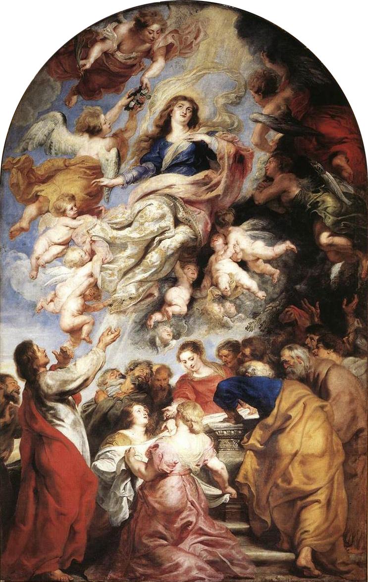  Assumption of the Virgin. Peter Paul Rubens (1577–1640). 