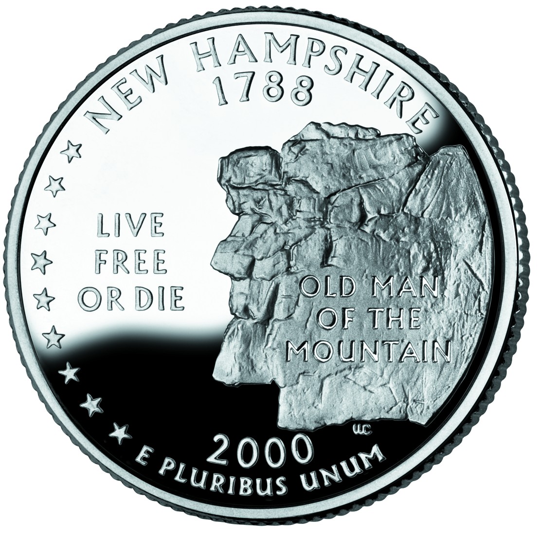 New Hampshire quarter, reverse side, 2000.jpg